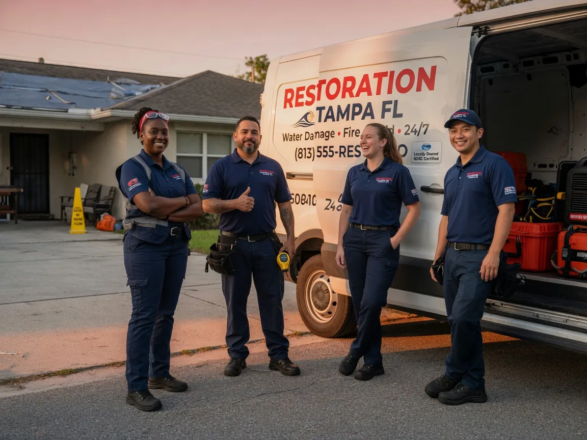Water Damage Restoration company in Brooker, FL
